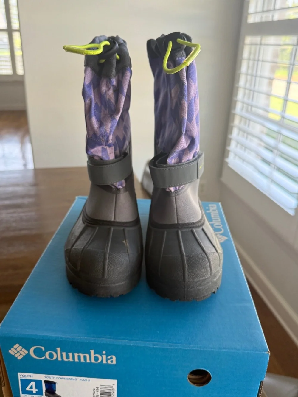 Youth Powerbug Plus II print snow boots